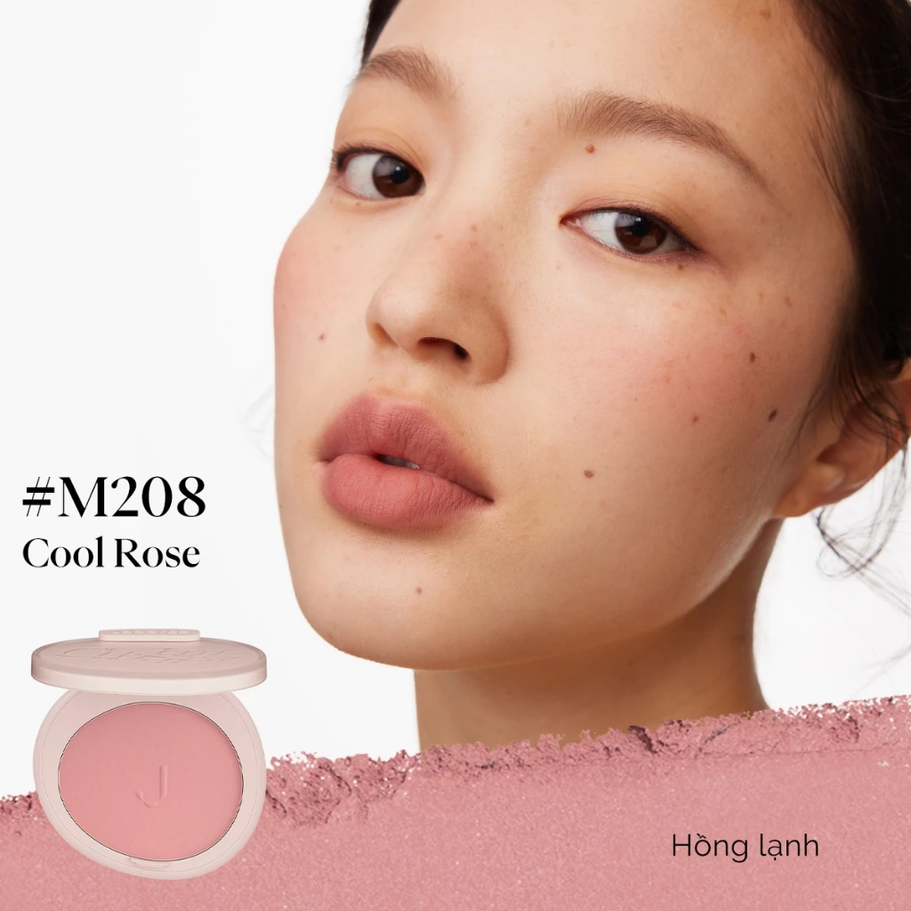 Phấn Má Hồng JOOCYEE Blush Mỏng Nhẹ Rạng Rỡ Tự Nhiên , Lâu Trôi, Bảng Màu Hot Trend, hợp mọi tone Make Up-4g