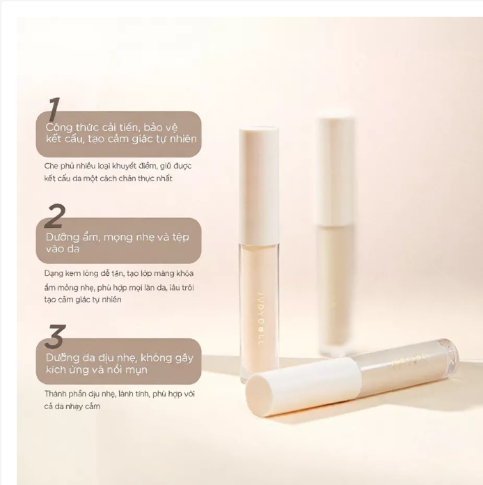Kem Che Khuyết Điểm Judydoll Traceless Cloud-Touch Concealer 3.2gr